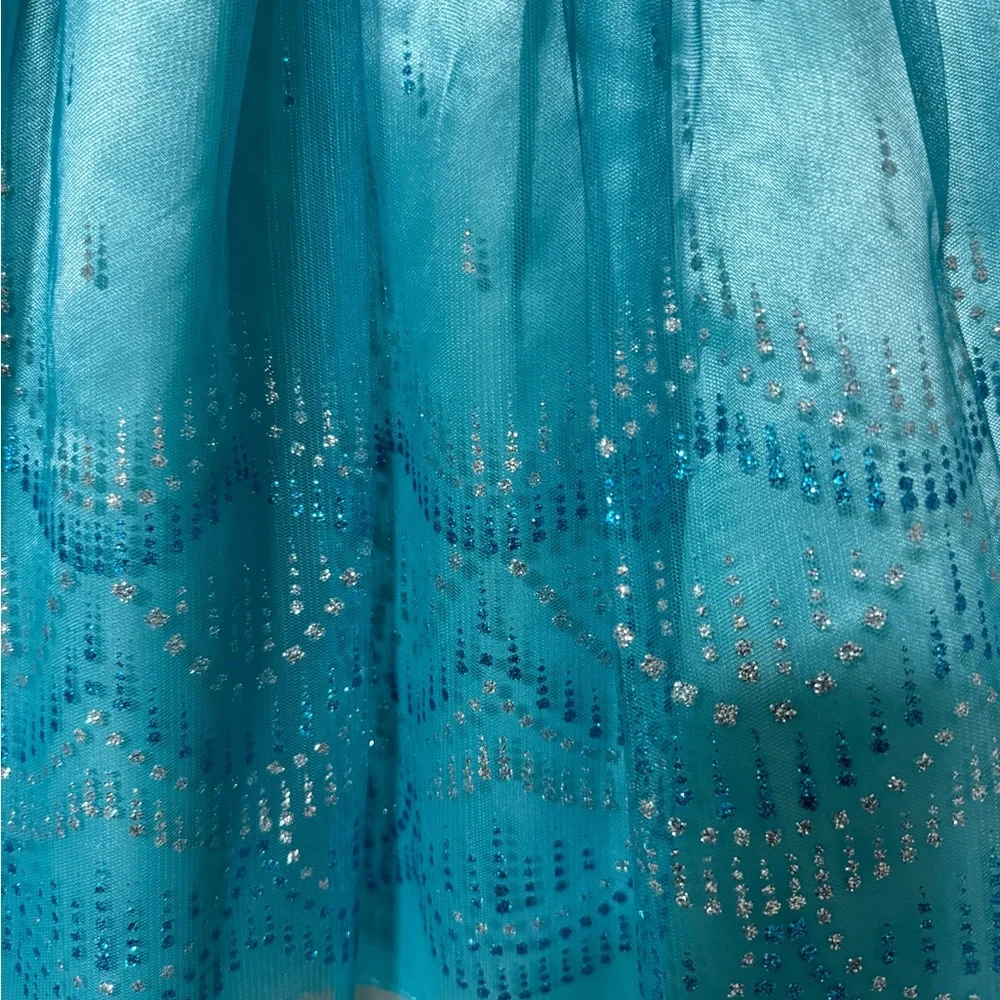 Jona Michelle Girls Size 7 Teal Colored Dress